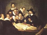 REMBRANDT Harmenszoon van Rijn The Anatomy Lesson of Dr.Nicolaes Tulp (mk08) oil painting picture wholesale